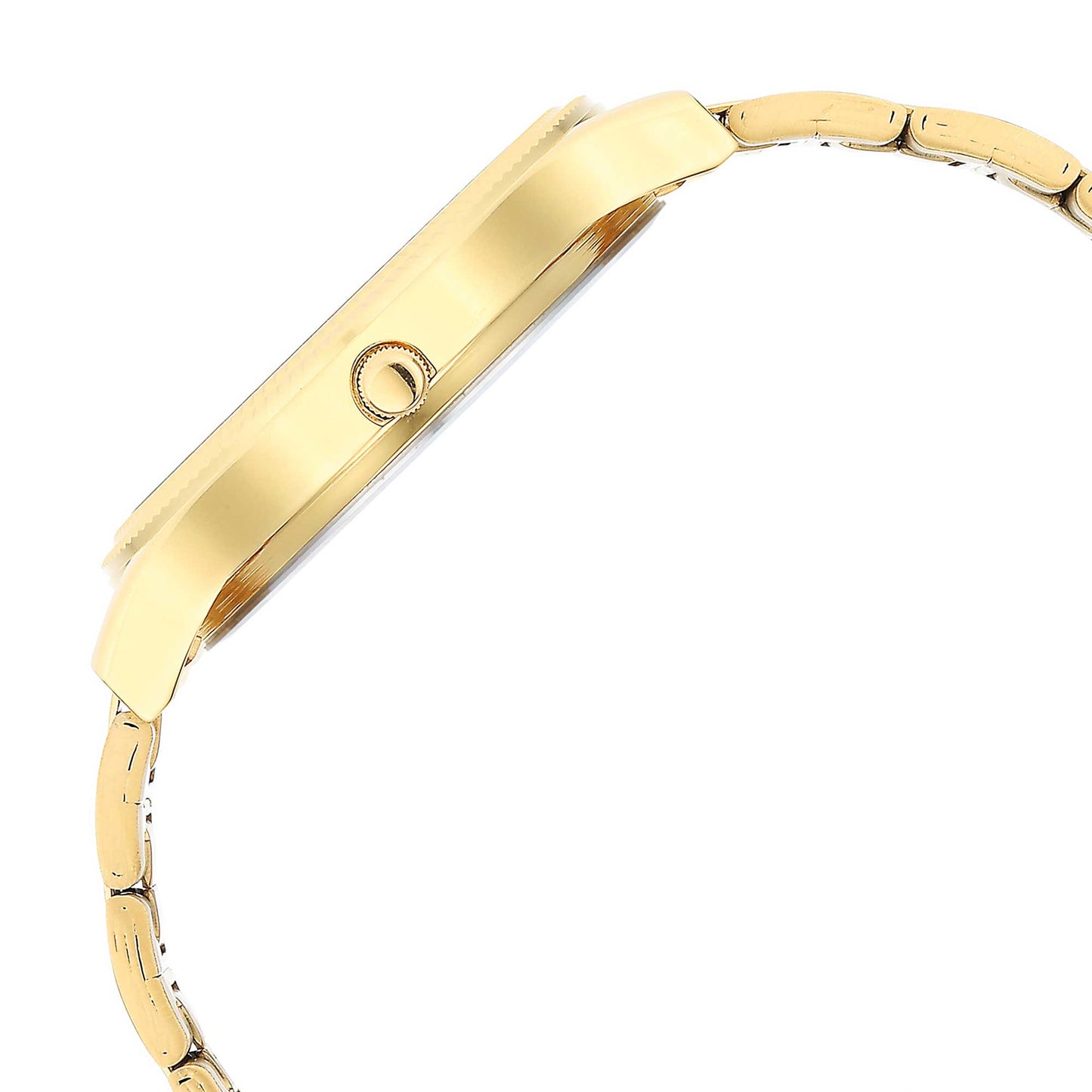 Karishma Green Dial Brass Strap Watch
