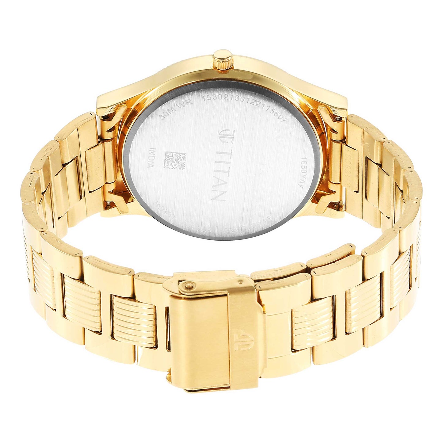 Karishma Green Dial Brass Strap Watch