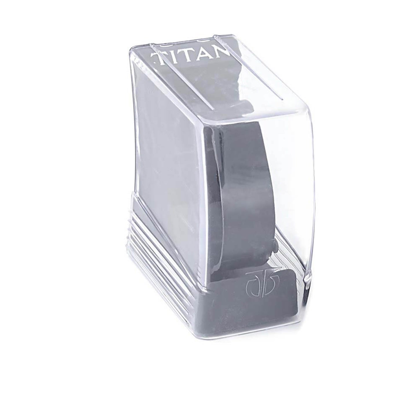Titan Quartz Analog Silver Dial Stainless Steel Strap Watch for Women