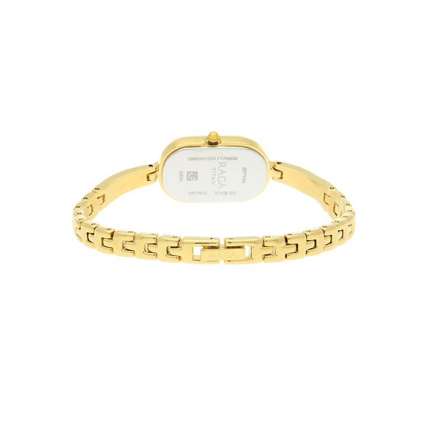 Titan Raga Viva Champagne Dial Women Watch With Metal Strap