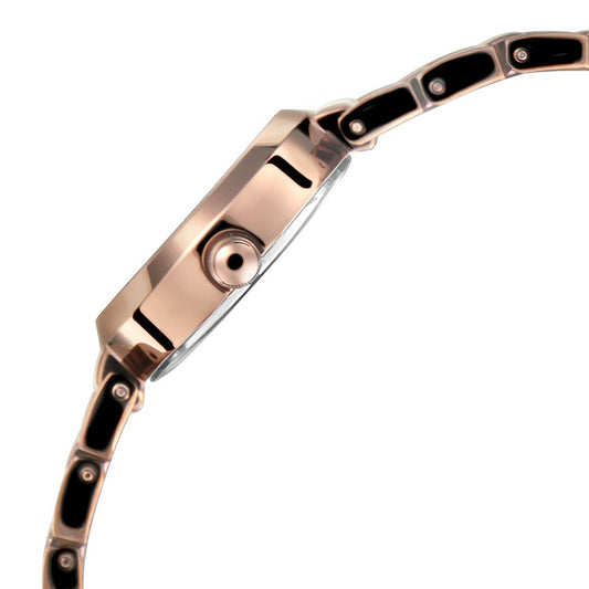 Raga Viva Brown Dial Metal Strap Watch