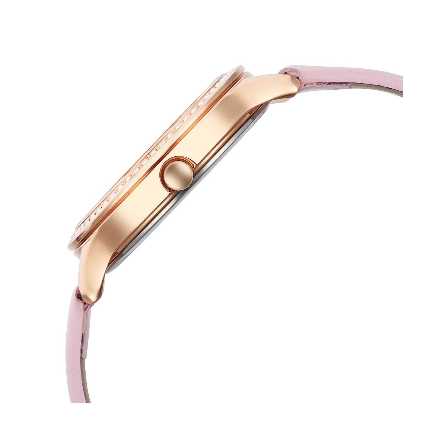 Titan Purple Glam It Up Pink Dial Analog Strap Watch for Women