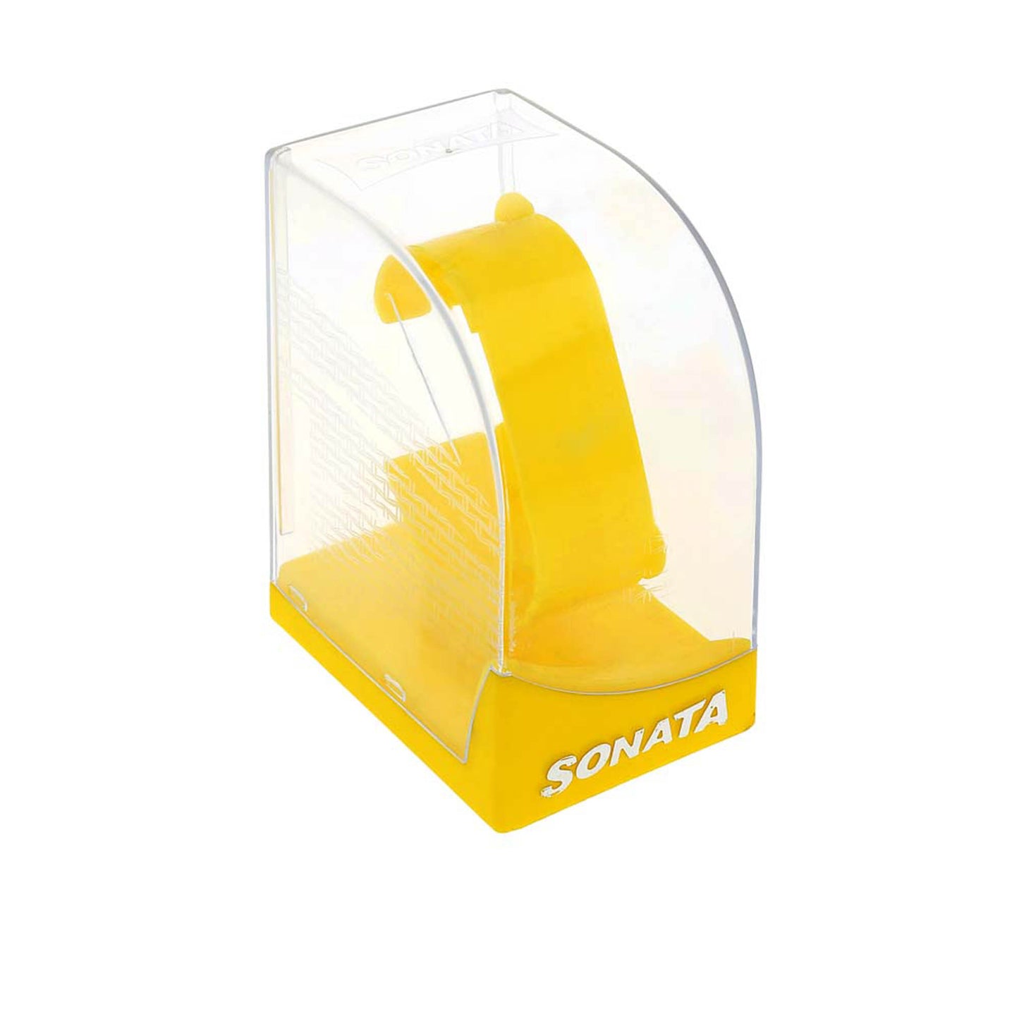 Sonata Quartz Analog with Day and Date Champagne Dial Leather Strap Watch for Men