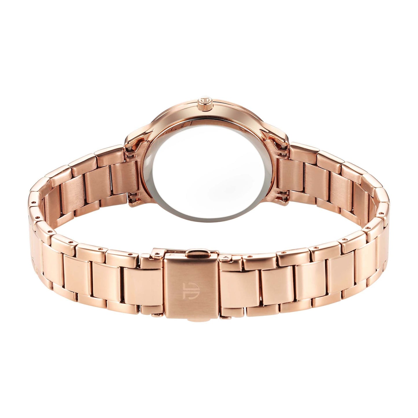 rose gold wrist watch for women