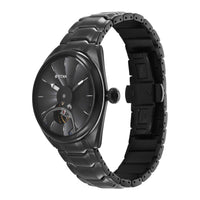 Titan Stellar Black Dial Stainless Steel Strap Automatic Watch