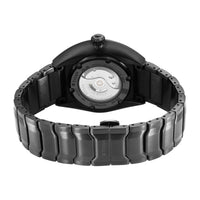 Titan Stellar Black Dial Stainless Steel Strap Automatic Watch