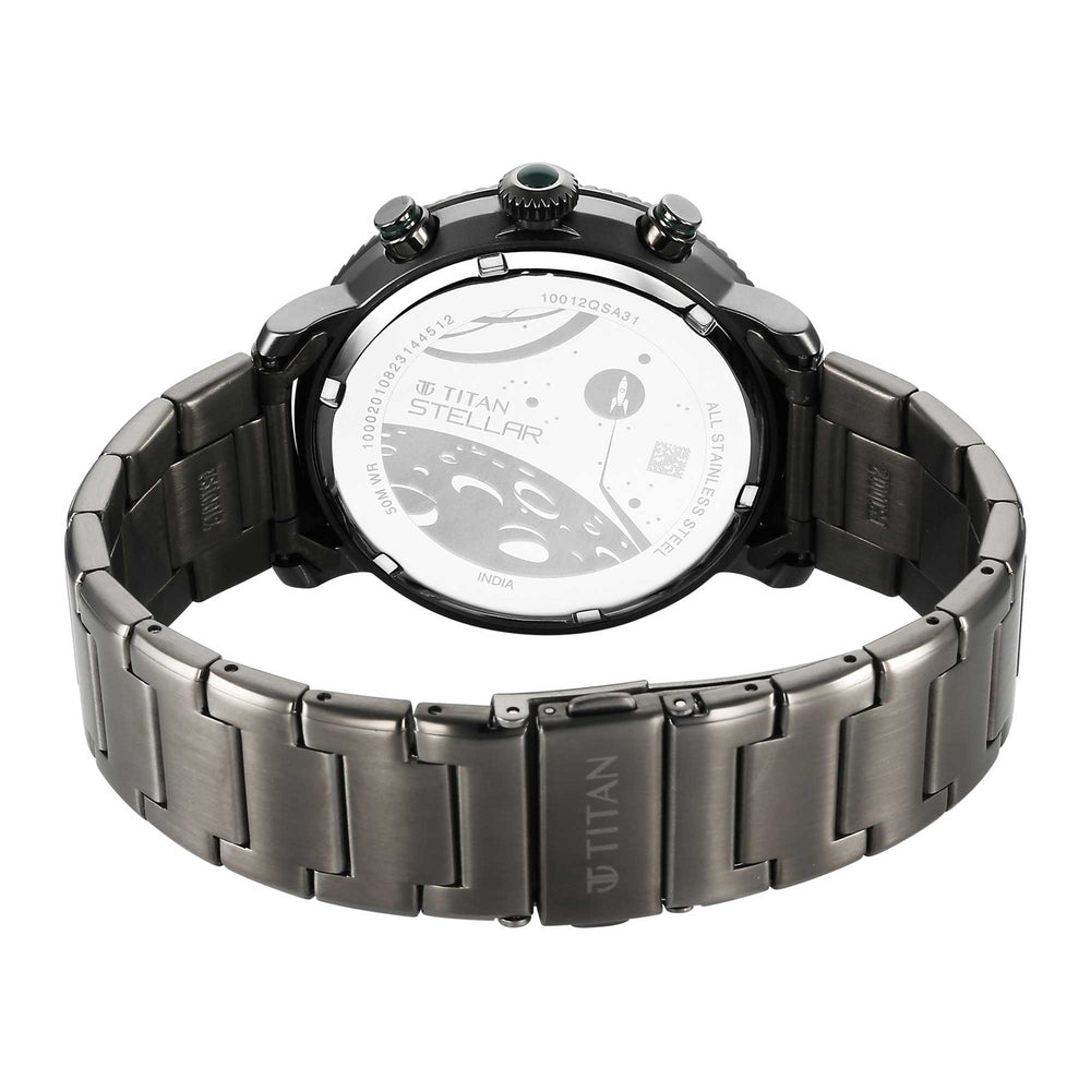 Titan Stellar Green Dial Multifunctional Analog Watch