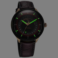 Titan Caleum Sun Moon Phase in Scarlet Red - Stellar Edition