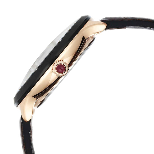 Titan Stellar Luna Sun Moon Disc Brown Dial Watch