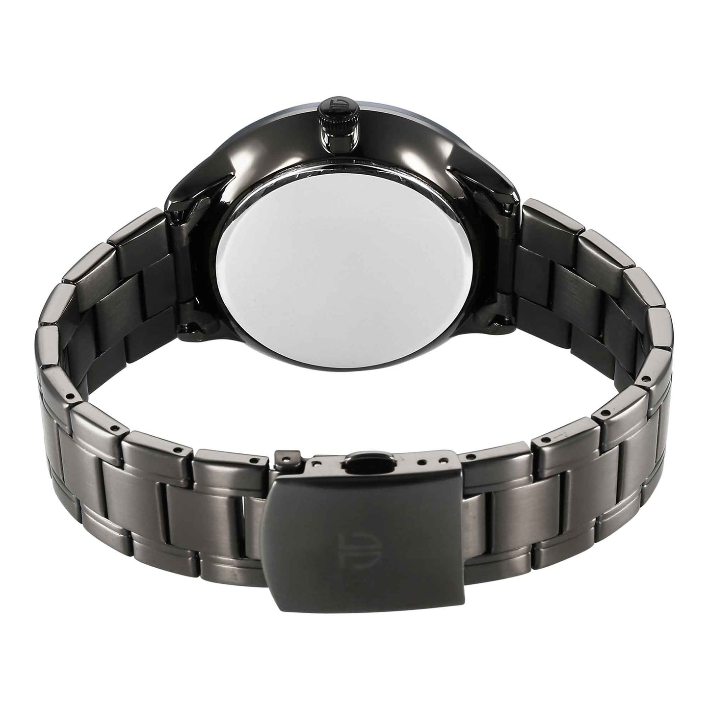 Titan Stellar Caelum Sun Moon Grey Sub-Dial Watch 10028KM01