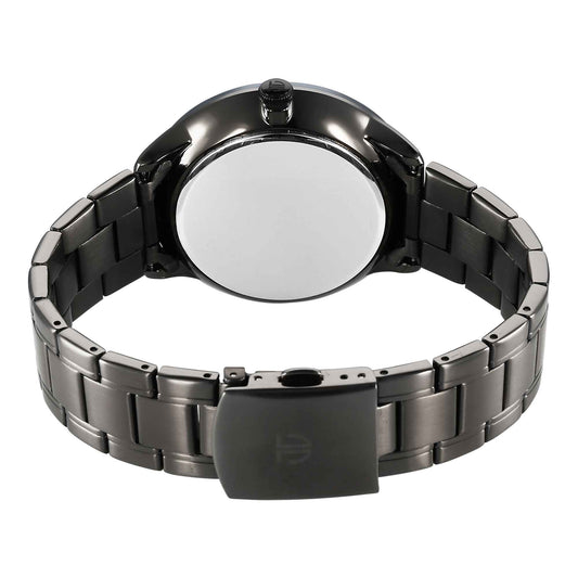 Titan Stellar Caelum Sun Moon Grey Sub-Dial Watch 10028KM01