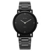 Titan Edge Quartz Analog Black Dial Black Stainless Steel Strap Watch For Men