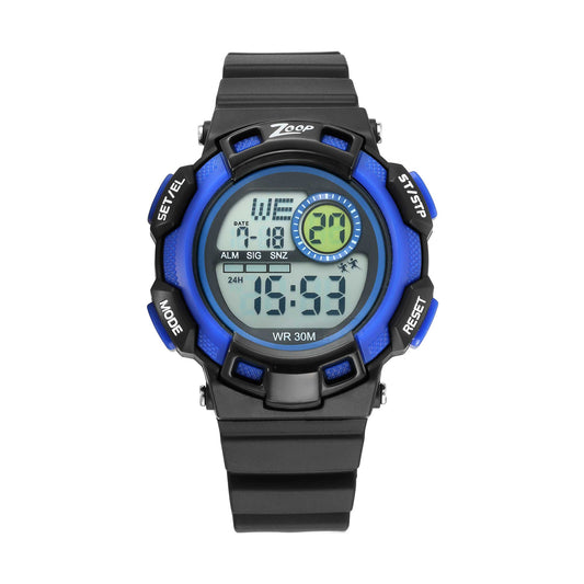 Zoop By Titan DigitalDigital Dial PU Strap Watch for Kids