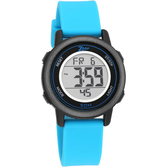 Zoop By Titan DigitalDigital Dial Silicone Strap Watch for Kids