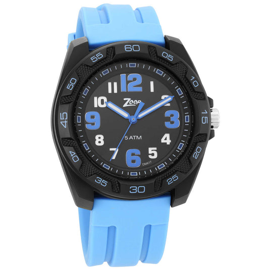 Zoop By Titan Quartz Analog Black Dial Silicone Strap Watch for Kids