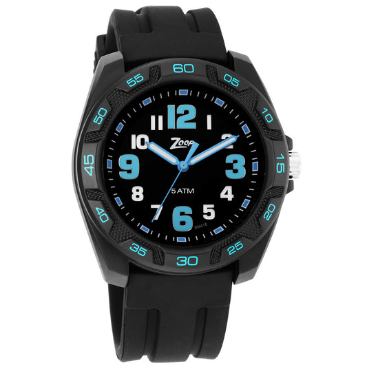 Zoop By Titan Quartz Analog Black Dial Silicone Strap Watch for Kids