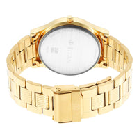 Karishma Green Dial Brass Strap Watch
