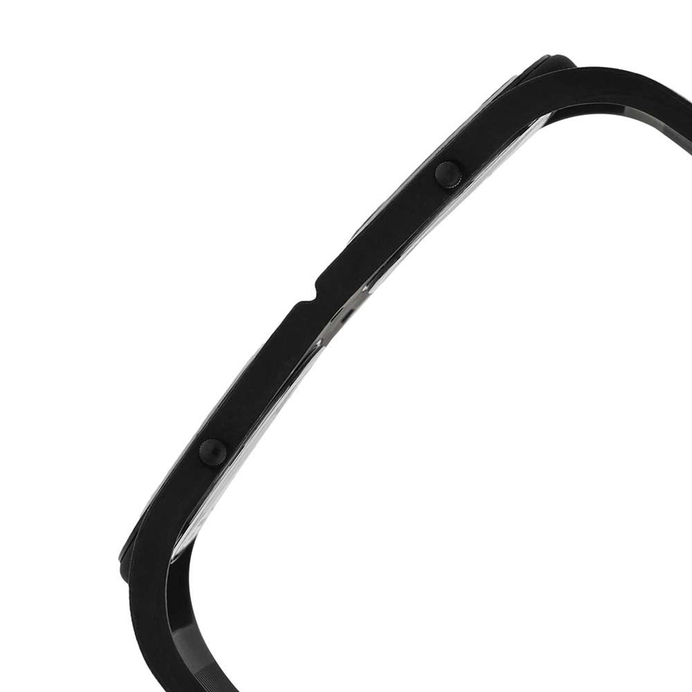 Titan Quartz Analog Black Dial Silicone Strap Watch for Men