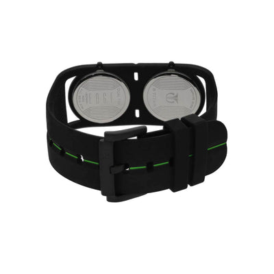 Titan Quartz Analog Black Dial Silicone Strap Watch for Men