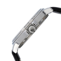 Titan Quartz Multifunction Anthracite Dial Leather Strap watch for Men