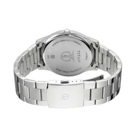 Titan Workwear White Dial Analog with Date Stainless Steel Strap watch for Men