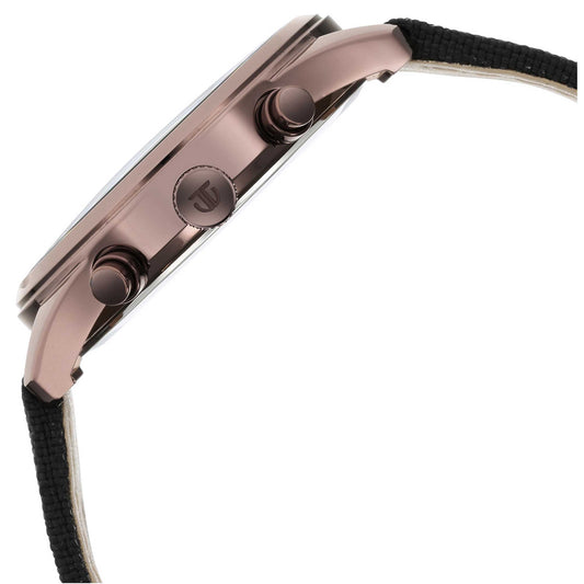 Neo Splash Black Dial Fabric Strap Watch