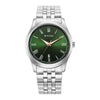 Titan Urban Green Dial Analog Metal Strap Watch for Men