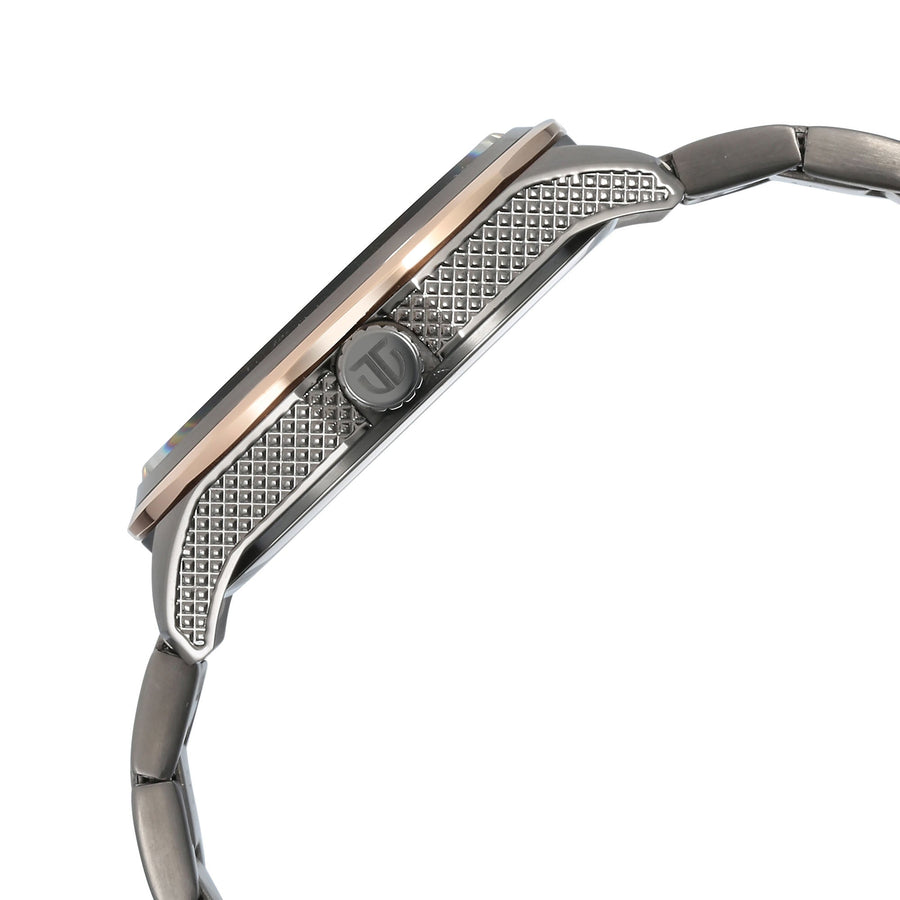 Titan Regalia Opulent Quartz Analog Silver Dial Silver Stainless Steel Strap Watch for Men