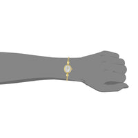 Titan Raga White Dial Analog Stainless Steel Strap watch for Women