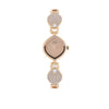 Titan Raga Pink Dial Analog Metal Strap watch for Women