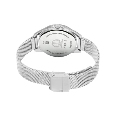 Titan Sparkle Blue Dial Analog Watch for Women