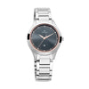 Titan Sparkle Anthracite Dial Analog with Date Stainless Steel Strap Watch for Women