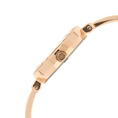 Titan Raga Viva Quartz Analog Rose Gold Round Dial Rose Gold Metal Strap Watch For Women