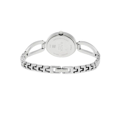 Titan Raga Viva Silver Dial Analog Metal Strap Watch for Women