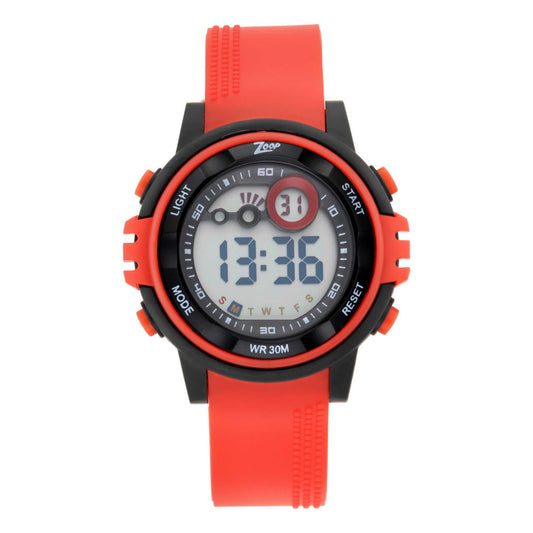 Zoop By Titan DigitalDigital Dial PU Strap Watch for Kids