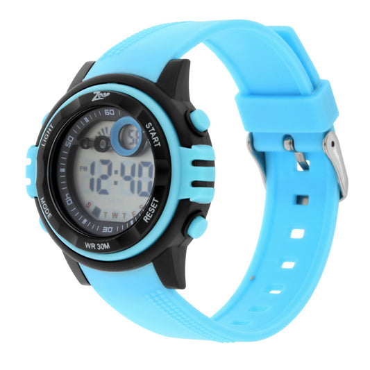 Zoop By Titan DigitalDigital Dial PU Strap Watch for Kids