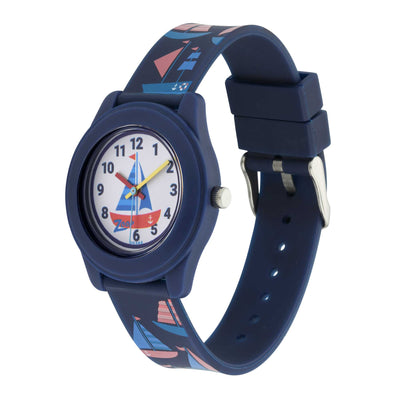 Zoop By Titan Quartz Analog White Dial PU Strap Watch for Kids