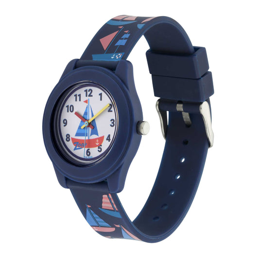 Zoop By Titan Quartz Analog White Dial PU Strap Watch for Kids