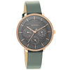 Workwear Silver Dial Grey Stainless Steel Strap Watch