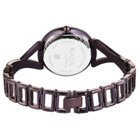 Titan Raga Chic Quartz Analog Brown Dial Metal Strap Watch for Women