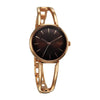 Titan Raga Brown Dial Rose Gold Metal Strap Analog Watch For Women