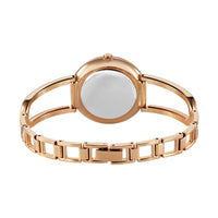 Titan Raga Brown Dial Rose Gold Metal Strap Analog Watch For Women
