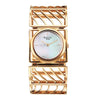Titan Raga White Mother of Pearl Special Dial Rose Gold Metal Analog Watch for Women