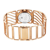 Titan Raga White Mother of Pearl Special Dial Rose Gold Metal Analog Watch for Women