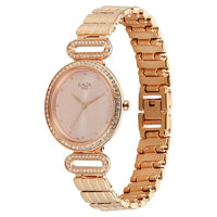 Titan Raga Rose Gold Dial Metal Strap Analog Watch For Women