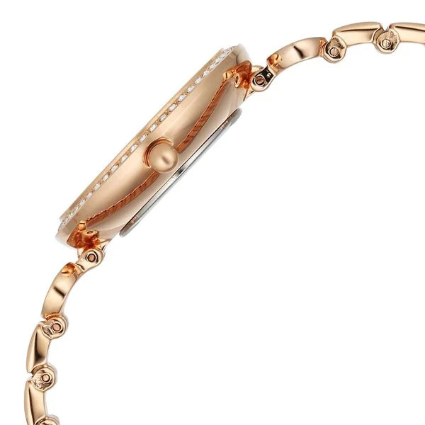Titan Raga Rose Gold Dial Metal Strap Analog Watch For Women