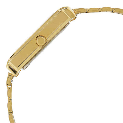 Sonata Quartz Analog Champagne Dial Metal Strap Watch for Men