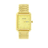Sonata Quartz Analog with Day and Date Champagne Dial Metal Strap Watch for Men