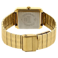 Sonata Quartz Analog with Day and Date Champagne Dial Stainless Steel Strap Watch for Men