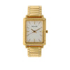Sonata Quartz Analog White Dial Stainless Steel Strap Watch for Men